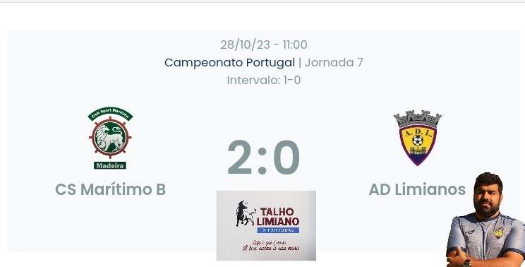 Campeonato Portugal Série A / Declarações finais   Marítimo b 2-0 Limianos