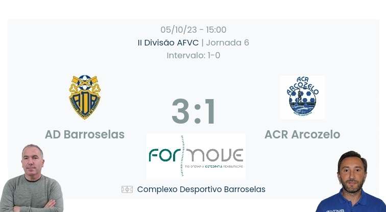 Futebol AF Viana do Castelo / Declarações finais  Barroselas 3-1 Arcozelo
