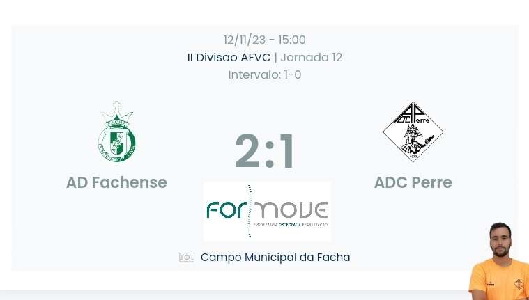 Futebol AF Viana do Castelo / Declarações finais  Fachense 2-1 Perre