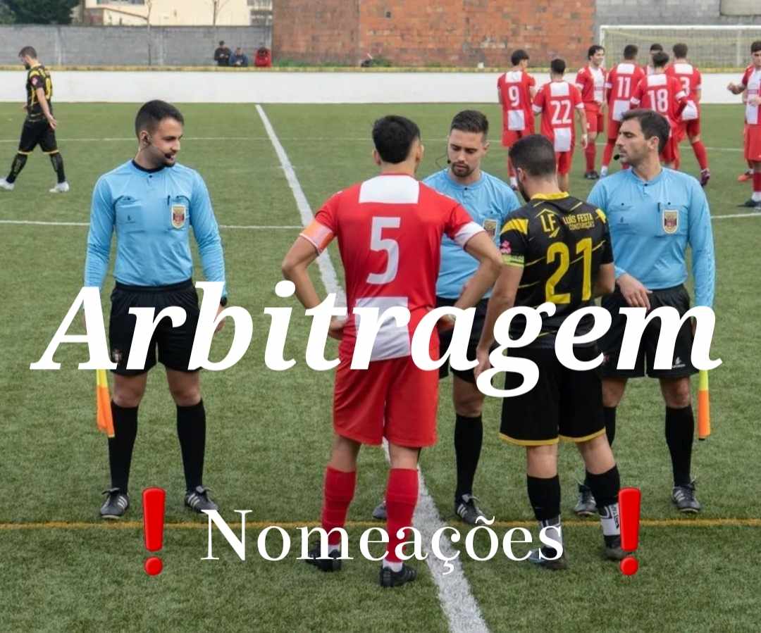 ARBITRAGEM / NOMEAÇÕES