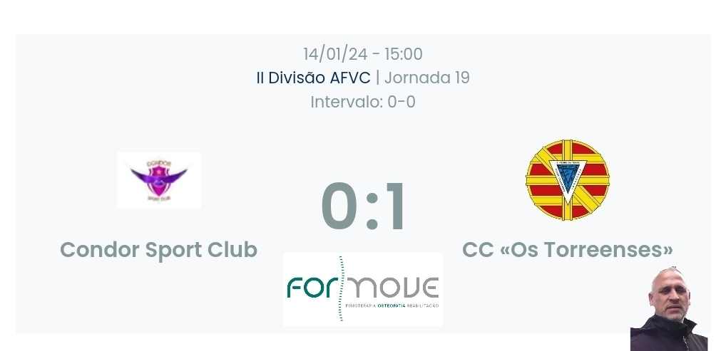 Futebol AF Viana do Castelo / Declarações finais  Condor 0-1 Torreenses