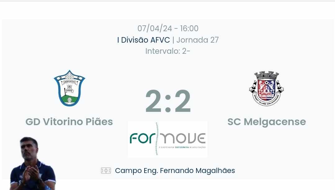 Futebol AF Viana do Castelo / Declarações Finais   Vitorino Piães 2-2 Melgacense