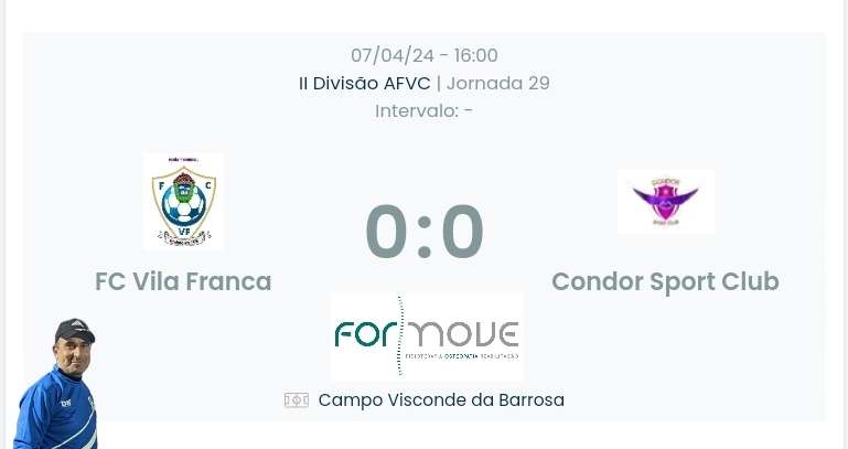 Futebol AF Viana do Castelo / Declarações Finais  Vila Franca 0-0 Condor