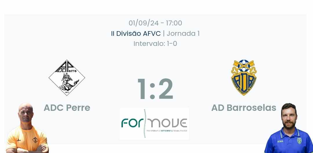 Futebol AF Viana do Castelo / Declarações Finais  Perre 1-2 Barroselas