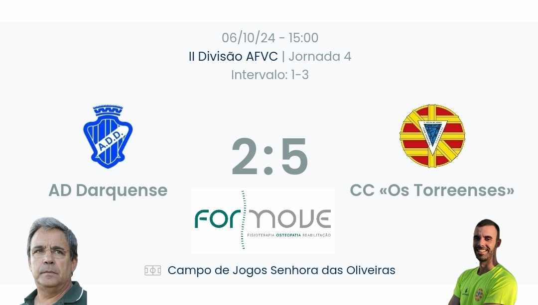 Futebol AF Viana do Castelo / Declarações Finais  Darquense 2-5 Torreenses