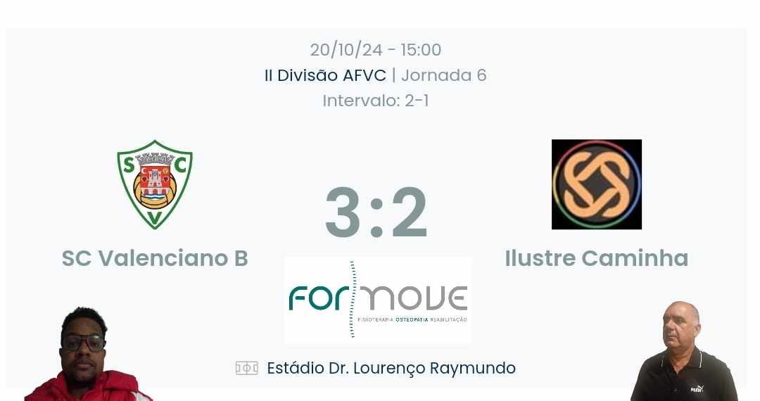 Futebol AF Viana do Castelo / Declarações  Valenciano b 3-2 Ilustre Caminha