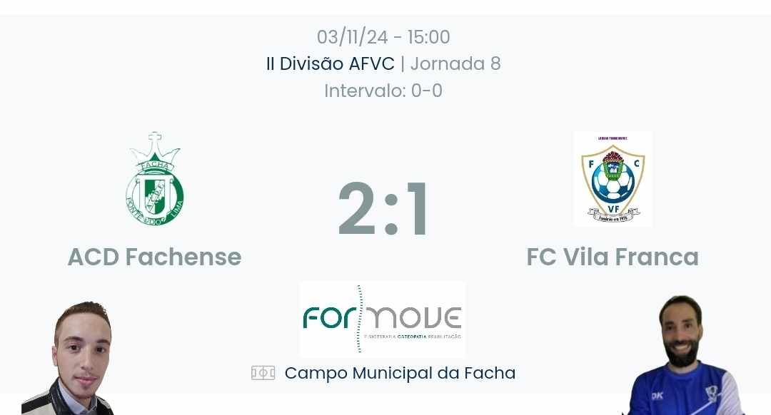 Futebol AF Viana do Castelo / Declarações  Fachense 2-1 Vila Franca