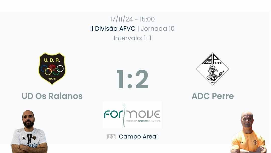 Futebol AF Viana do Castelo / Declarações  Raianos 1-2 Perre