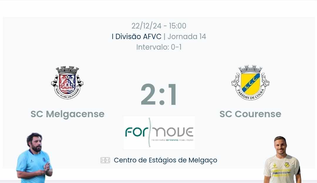 Futebol AF Viana do Castelo / Declarações Melgacense 2-1 Courense