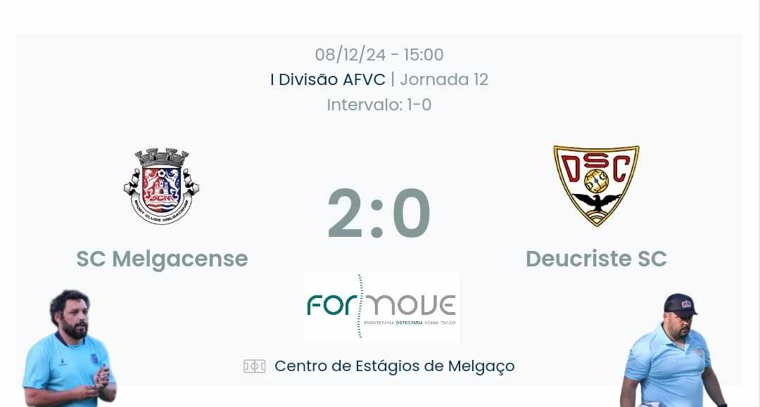 Futebol AF Viana do Castelo / Declarações  Melgacense 2-0 Deucriste