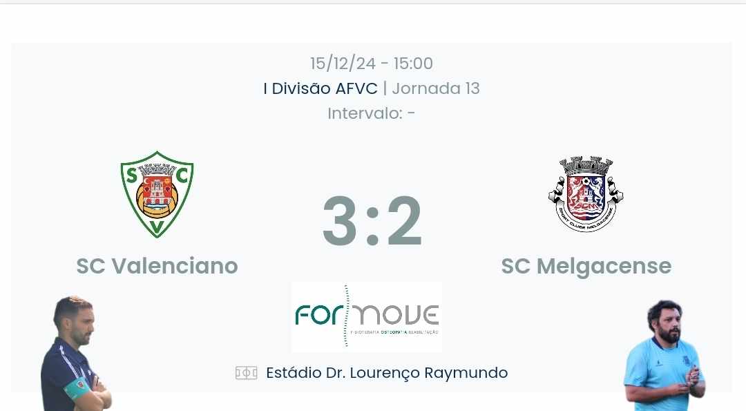 Futebol AF Viana do Castelo / Declarações  Valenciano 3-2 Melgacense