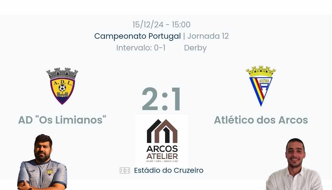 Campeonato Portugal / Declarações  Limianos 2-1 Atlético dos Arcos