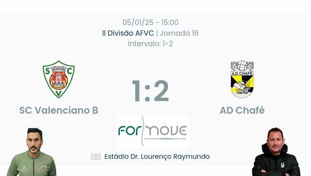 Futebol AF Viana do Castelo / Declarações   Valenciano b 1-2 Chafé