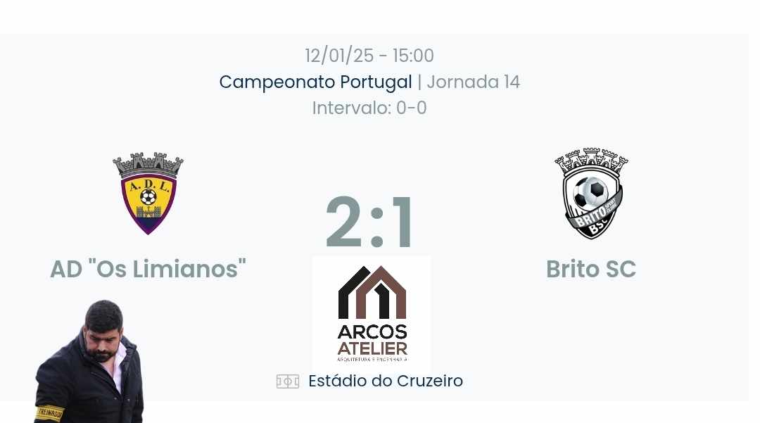 Campeonato Portugal / Declarações  Limianos 2-1 Brito