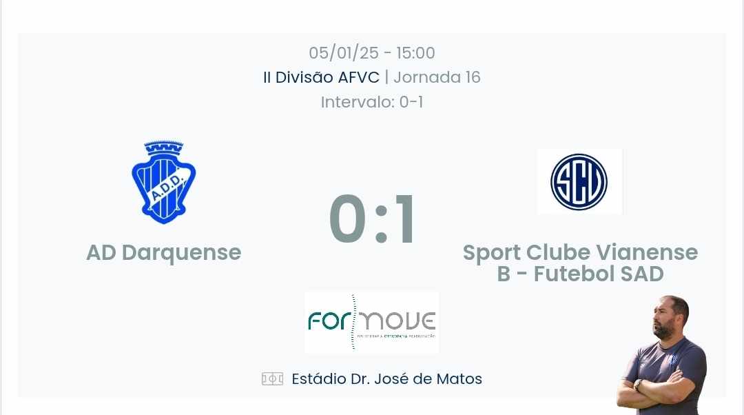 Futebol AF Viana do Castelo / Declarações  Darquense 0-1 Vianense b