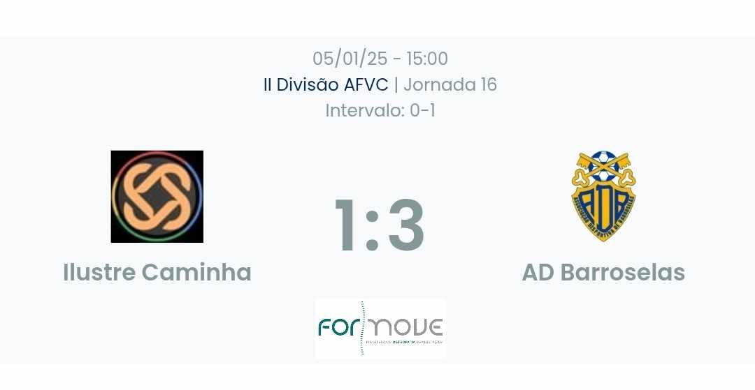 Futebol AF Viana do Castelo / Declarações   Ilustre 1-3 Barroselas