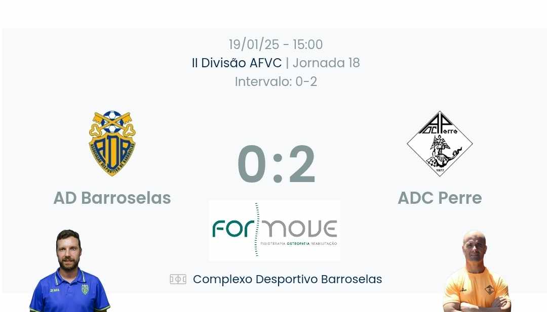 Futebol AF Viana do Castelo / Declarações  Barroselas 0-2 Perre