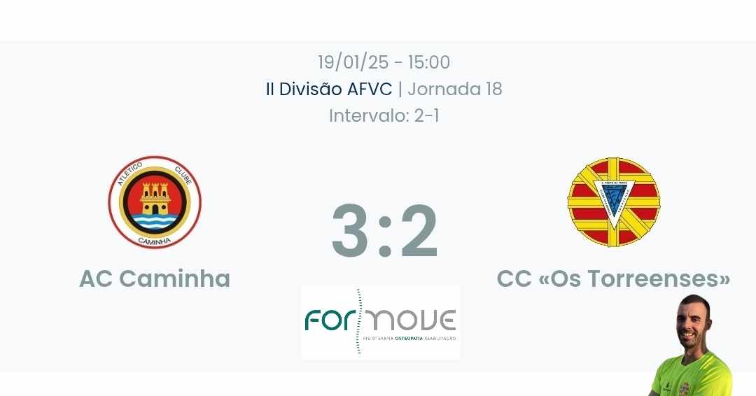 Futebol AF Viana do Castelo / Declarações Caminha 3-2 Torreenses