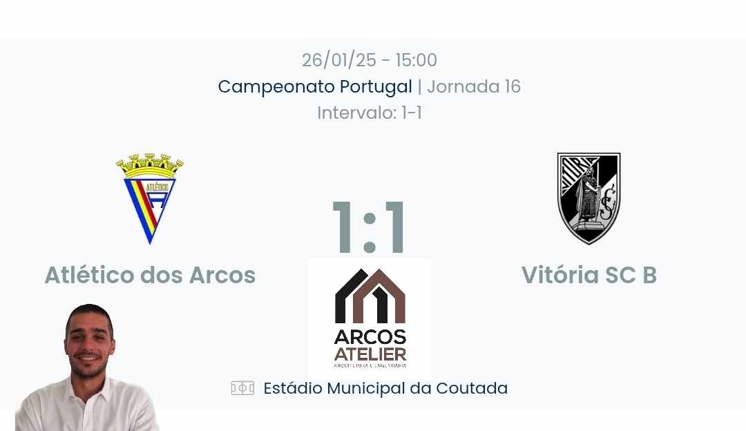 Campeonato Portugal / Declarações   Atlético dos Arcos 1-1 Vitória