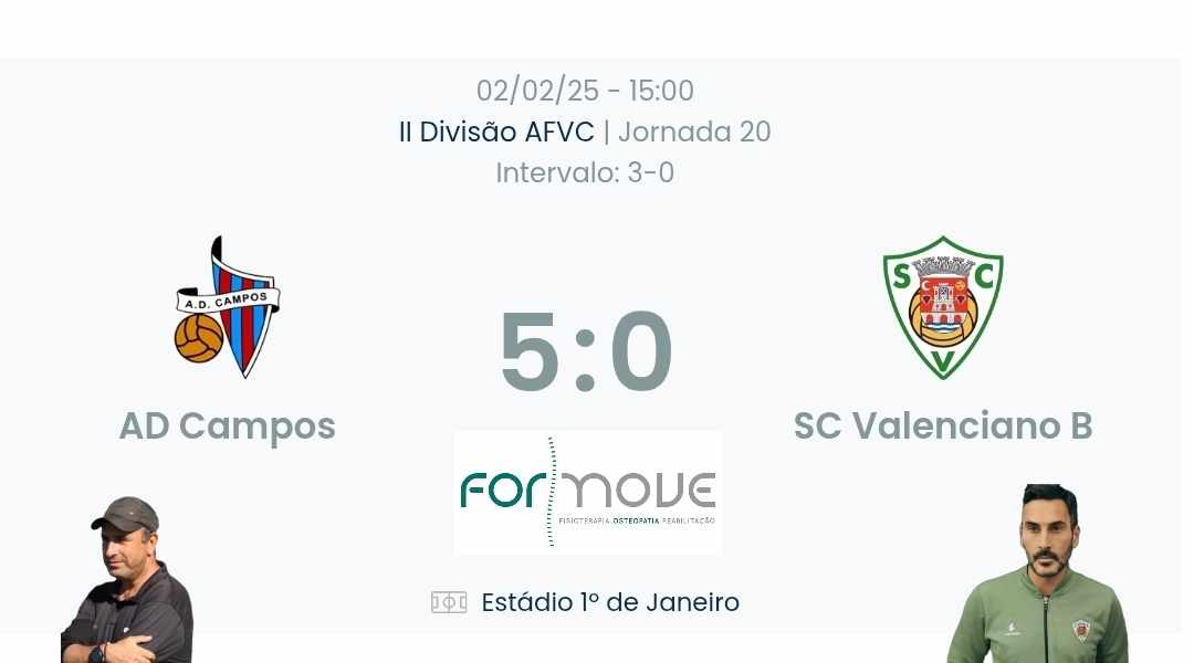 Futebol AF Viana do Castelo / Declarações  Campos 5-0 Valenciano b