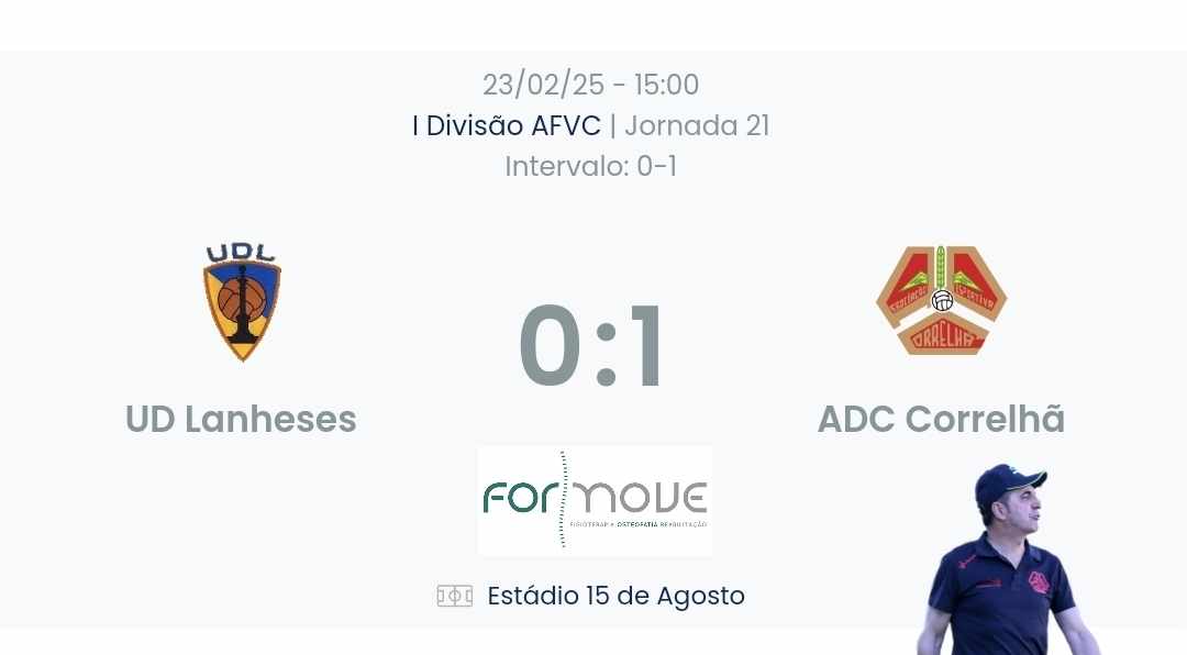 Futebol AF Viana do Castelo / Declarações  Lanheses 0-1 Correlhã