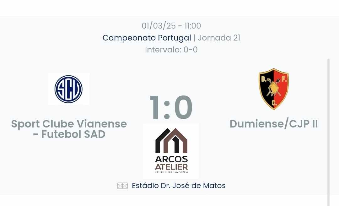 Campeonato Portugal / Declarações   Vianense 1-0 Dumiense