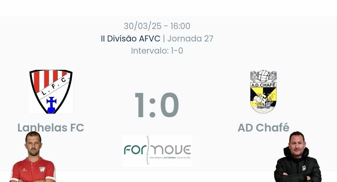 Futebol AF Viana do Castelo / Declarações  Lanhelas 1-0 Chafé