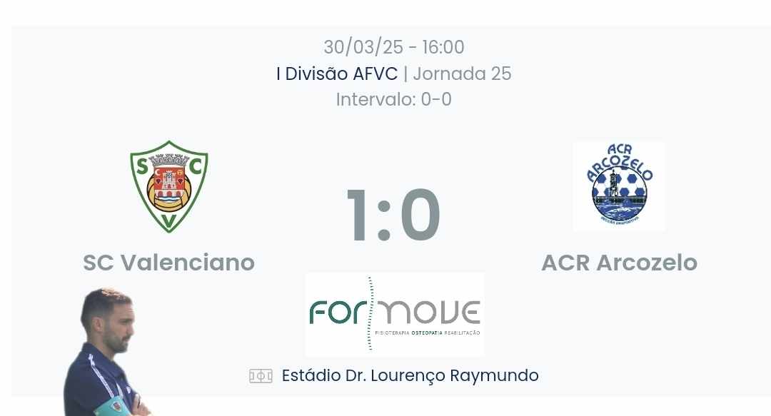 Futebol AF Viana do Castelo / Declarações  Valenciano b 1-0 Arcozelo