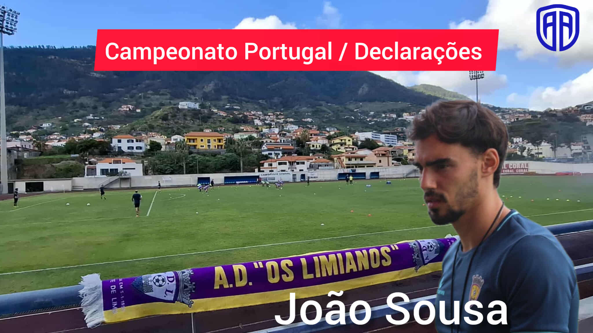 Campeonato Portugal / Declarações  Machico 0-1 Limianos