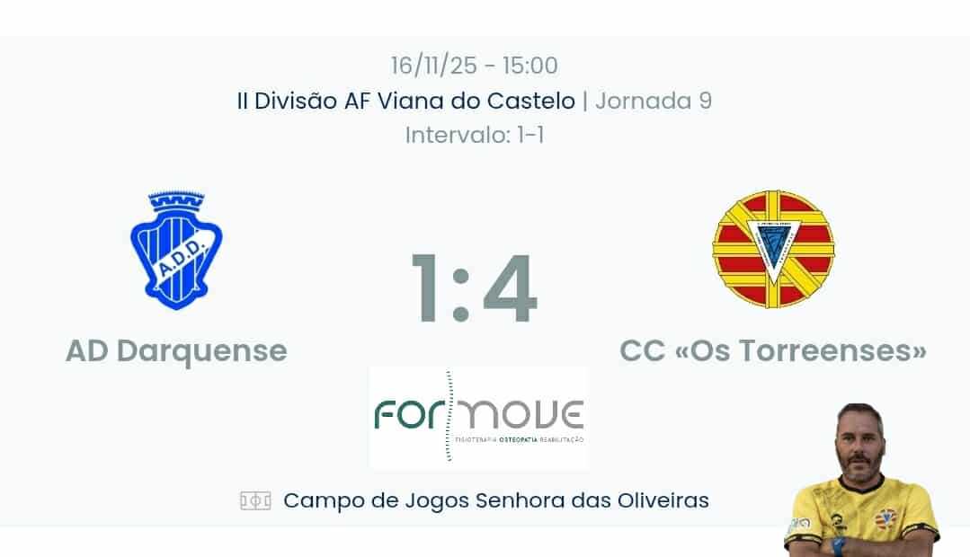Futebol AF Viana do Castelo / Declarações  Darquense 1-4 Torreenses