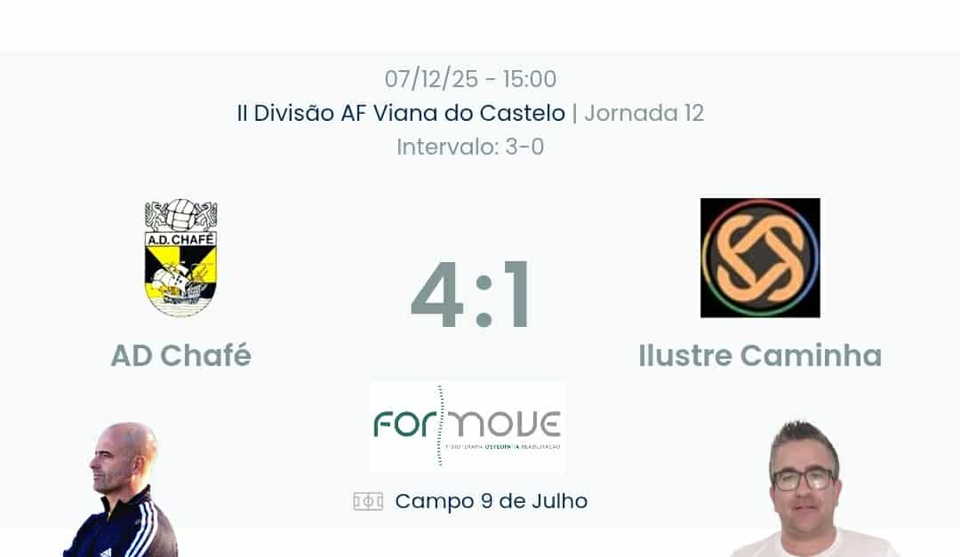 Futebol AF Viana do Castelo / Declarações  Chafé 4-1 Ilustre Caminha