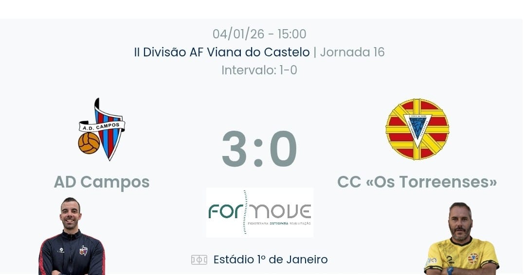 Futebol AF Viana do Castelo / Declarações  Campos 3-0 Torreenses