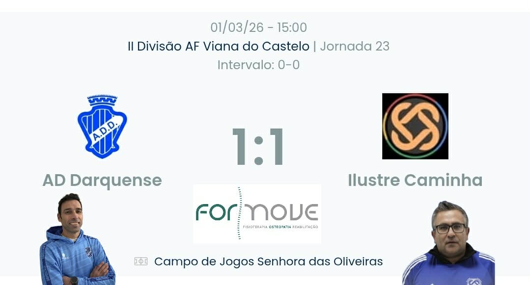 Futebol AF Viana do Castelo / Declarações  Darquense 1-1 ILustre