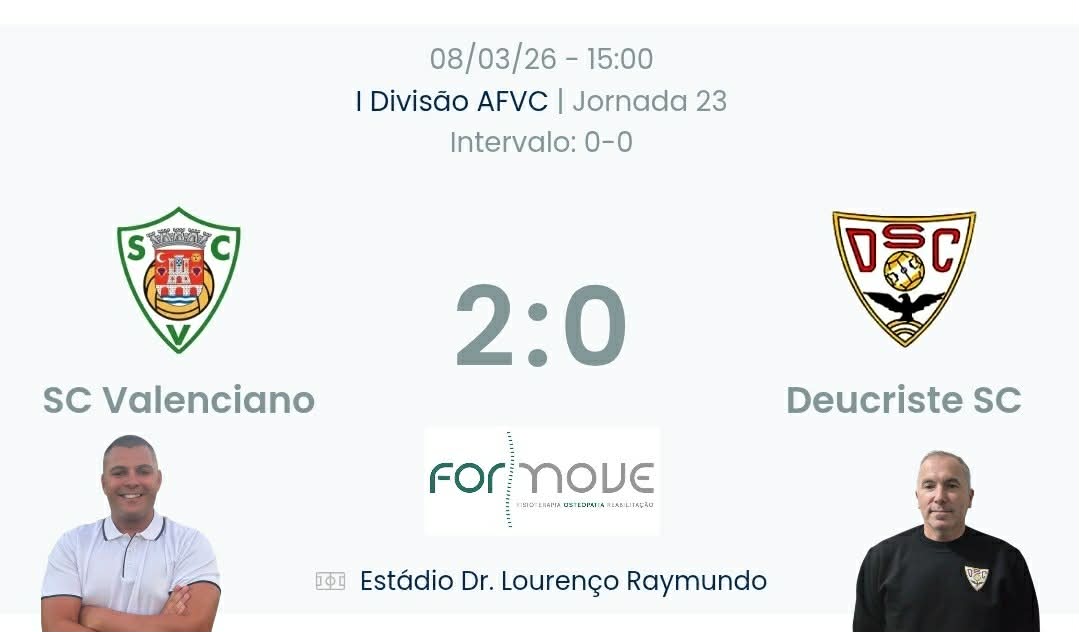 Futebol AF Viana do Castelo / Declarações  Valenciano 2-0 Deucriste