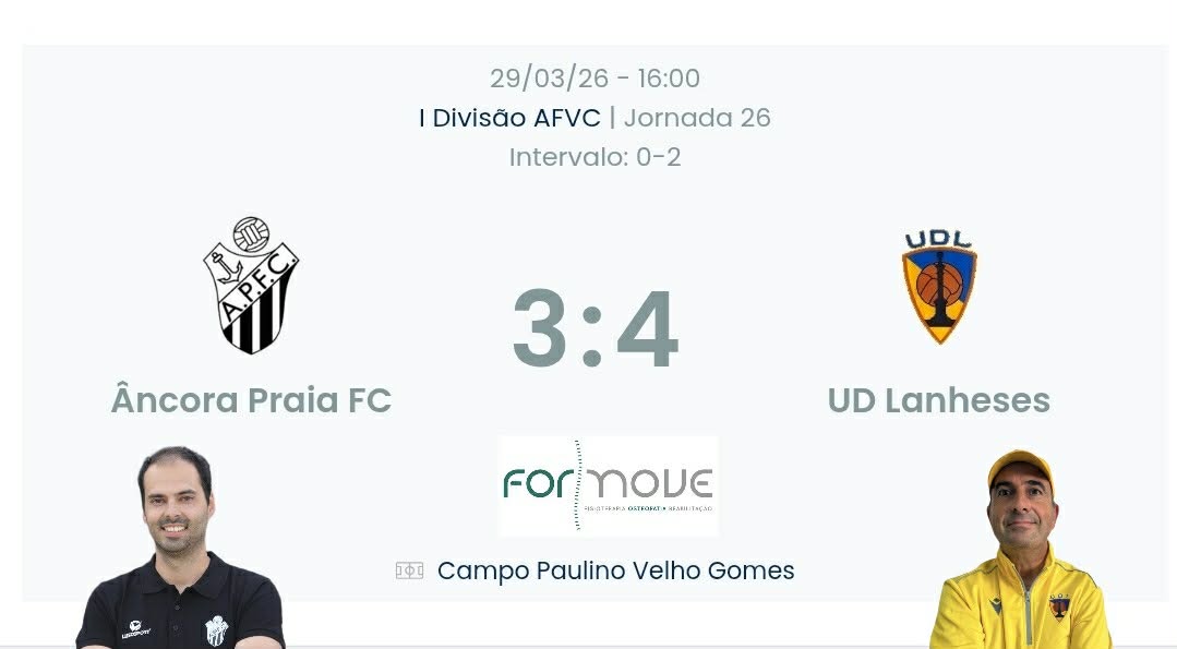 Futebol AF Viana do Castelo / Declarações Âncora Praia 3-4 Lanheses