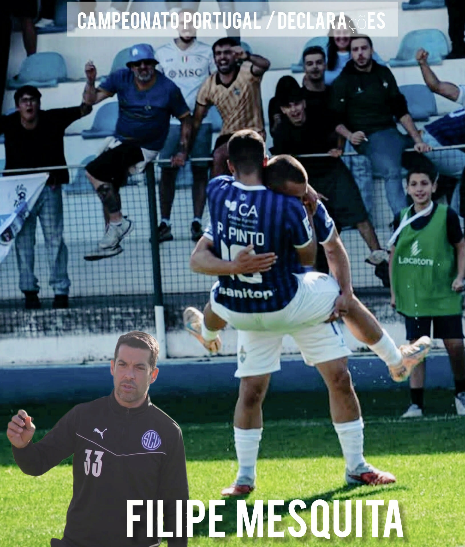 Campeonato Portugal / declarações   Vianense 1-0 Mirandela