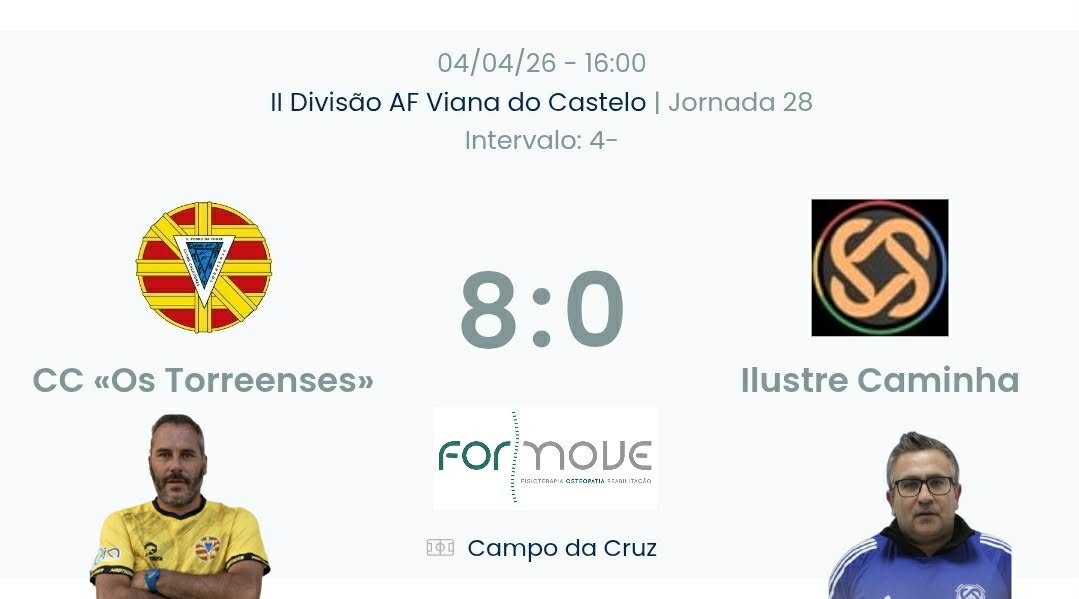 Futebol AF Viana do Castelo / Declarações Torreenses 8-0 Ilustre