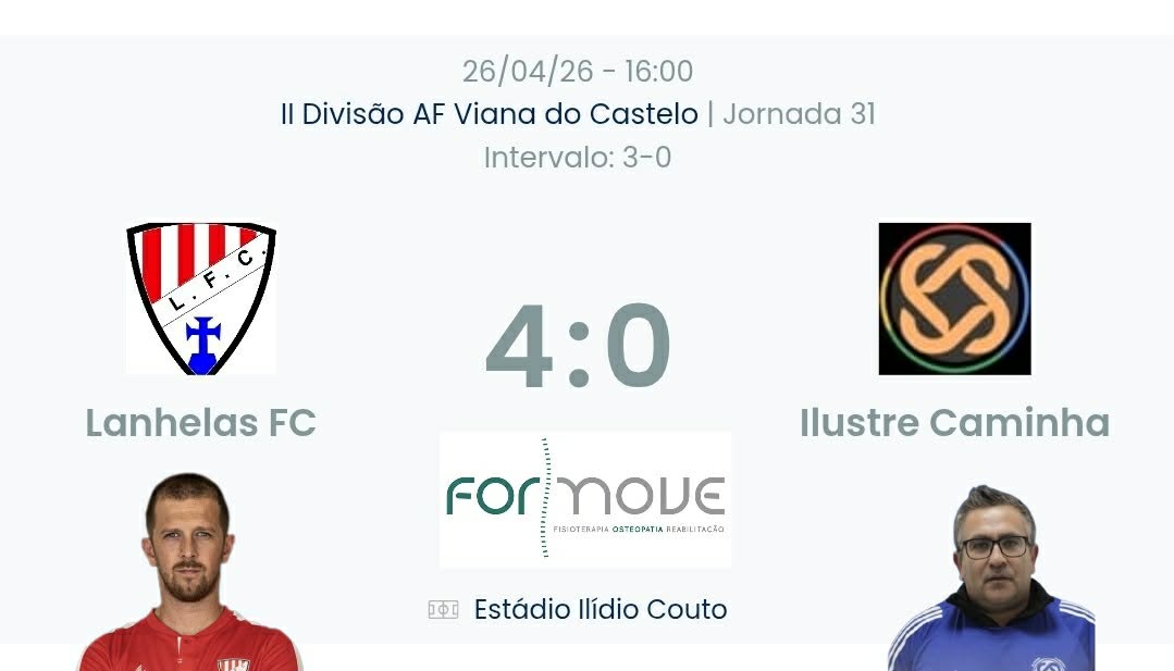 Futebol AF Viana do Castelo / Declarações  Lanhelas 4-0 Ilustre