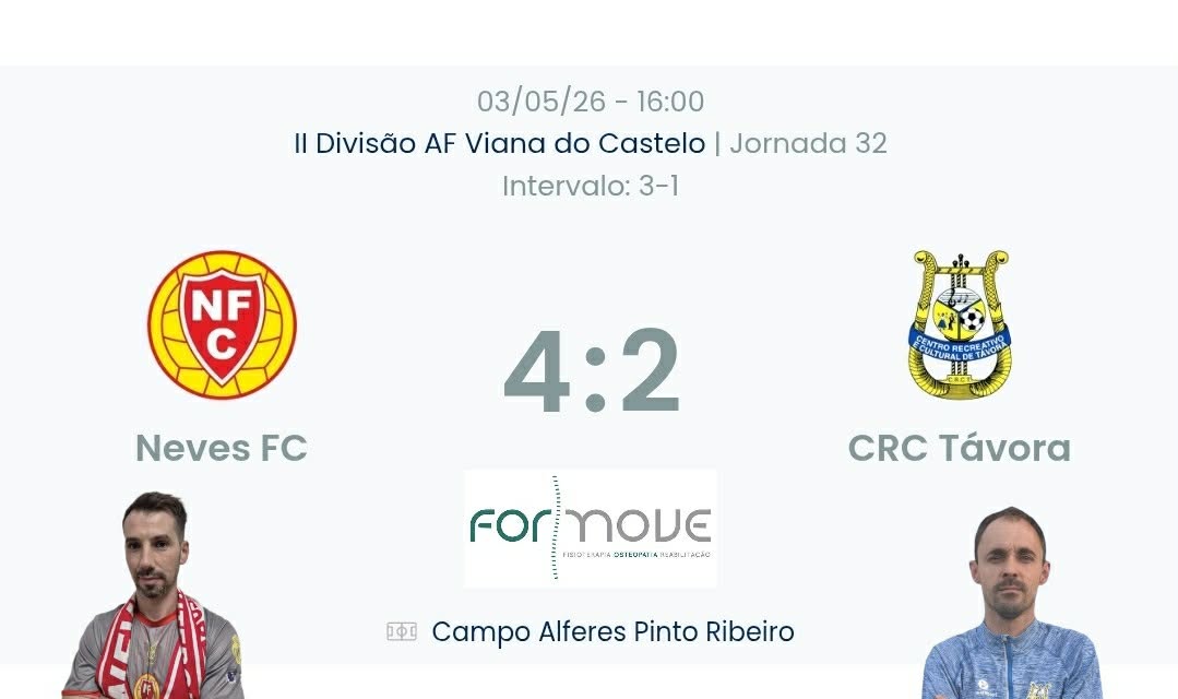 Futebol AF Viana do Castelo / Declarações  Neves 4-2 Távora