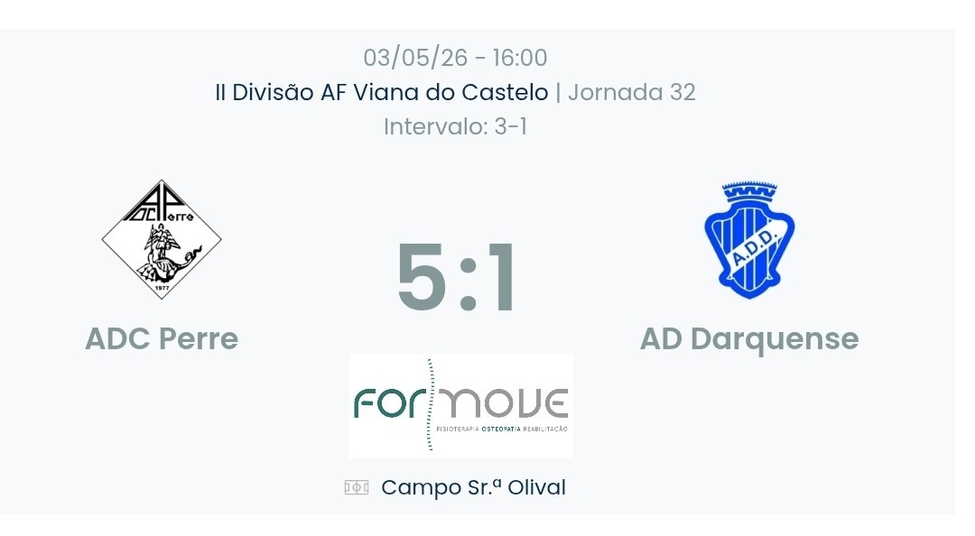 Futebol AF Viana do Castelo / Declarações  Perre 5-1 Darquense