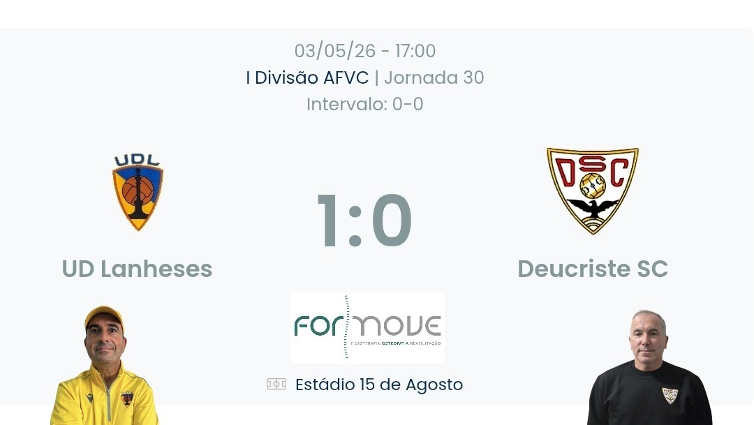 Futebol AF Viana do Castelo / Declarações Lanheses 1-0 Deucriste