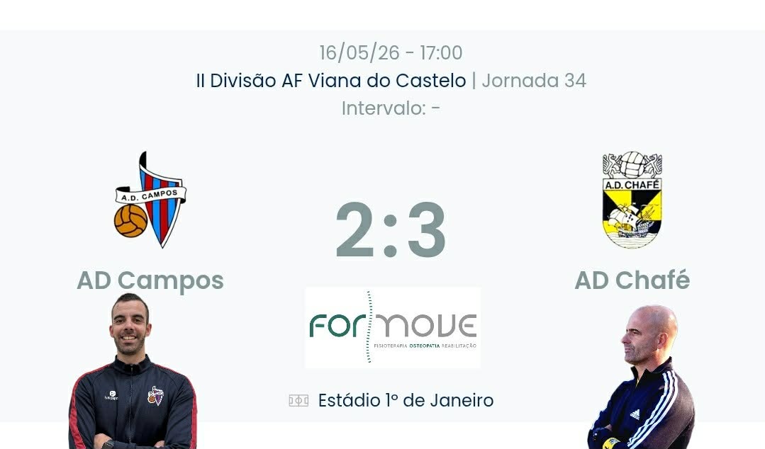 Futebol AF Viana do Castelo / Declarações  Campos 2-3 Chafé